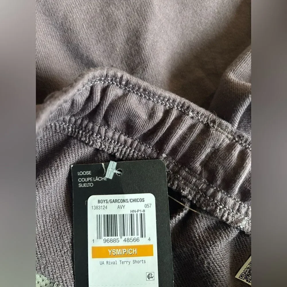Under Armour boys rival terry  Shorts